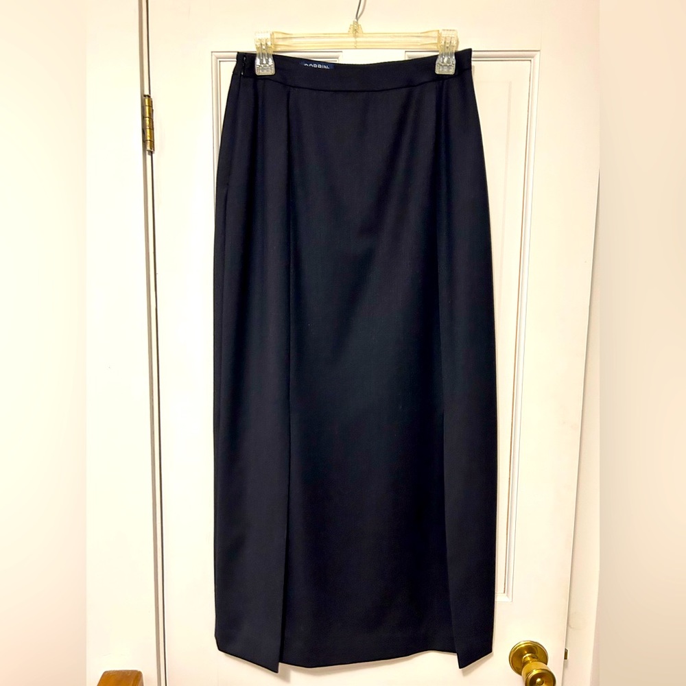 Corbin Collection Dark Blue Maxi Skirt